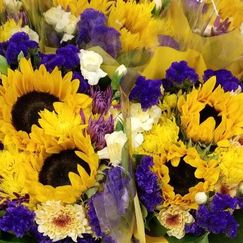 Yellow Sunflower Mix Bouquet